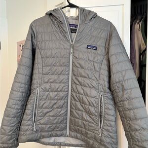 Patagonia Women's Gray Quilted Nano Puff